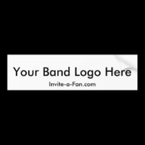 Invite-a-Fan bumper stickers
