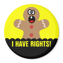 Invite gingerbread men for the best Xmas party Refrigerator Magnet