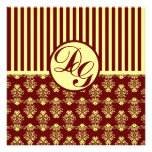 Invite:Red&Cream