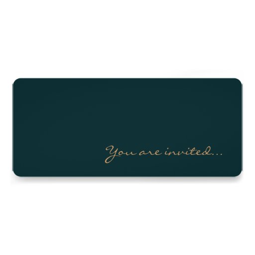 INVITE & RSVP COMBINED | Simple Calligraphy