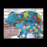 Invite To A Pig Roast Postcard postcards