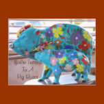 Invite To A Pig Roast Postcard
