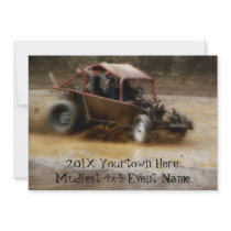 Invite to  Mudfest dirty Dunebuggy 4x4 racing