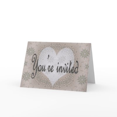 invited greeting card by lissame73