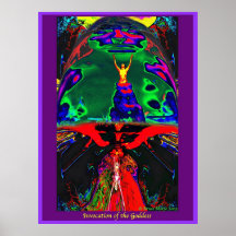 Invocation of the Goddess Print