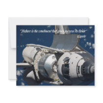 INVT card,"Failure...condiment...success...flavor" invitations