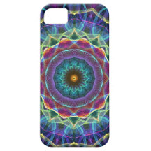 Inward Flower  kaleidoscope iPhone 5 Case