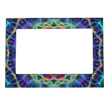 Inward Flower  kaleidoscope Magnetic Frame
