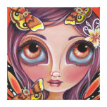 "Io Moth Fairy" Canvas Print
