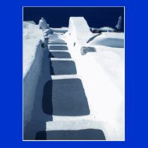 Ioa Santorini Island Greece postcards