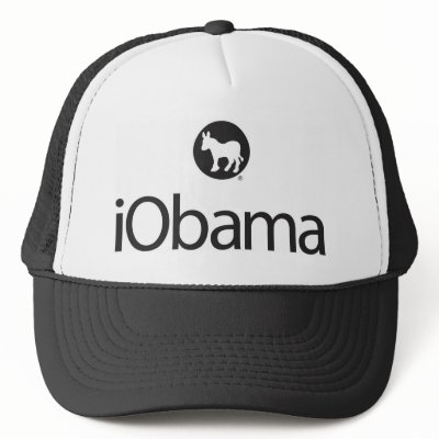 iObama Trucker Cap Mesh Hat by 360Print
