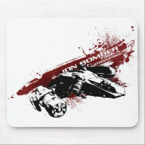 Ion Bomber splash mouse pad mousepads