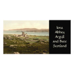 Iona Abbey, Argyll and Bute, Scotland Customized Photo Card