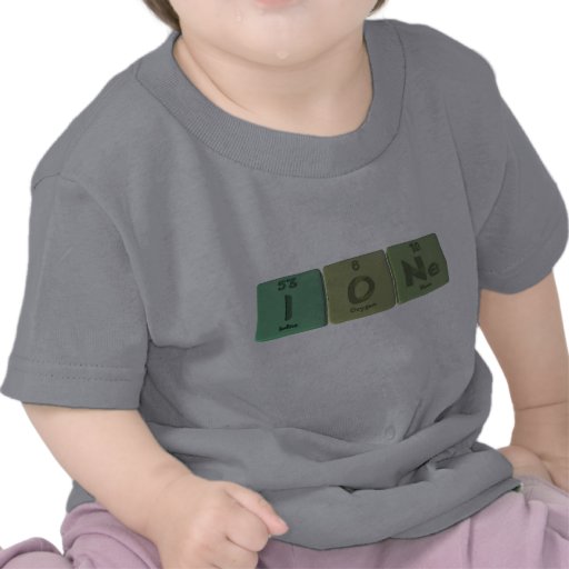 Ione as Iodine Oxygen Neon Tshirts