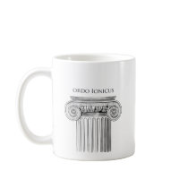 Ionic Capital Architectural Orders Mug mugs