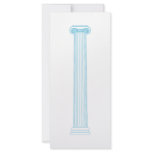 Ionic Column Bookmark Rack Card Template