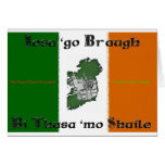 Iosa go Braugh Greeting Card