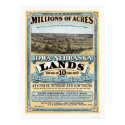 Iowa and Nebraska Land Advertisement 1872 posters