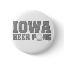 Iowa Beer Pong Buttons