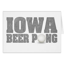 Iowa Beer Pong cards