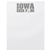 Iowa Beer Pong flyers