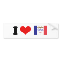 IOWA BUMPER STICKERS