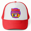 Iowa circle cap hats