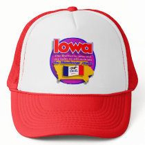 Iowa circle cap hats