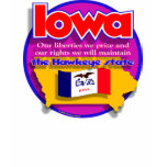 Iowa circle shirt F/B