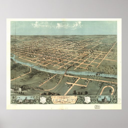 Iowa City, Iowa Posters