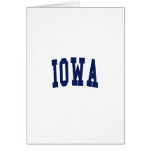 Iowa College Greeting Card