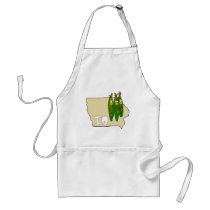 Iowa Corn Fields aprons by GeographyTees Iowa Corn Fields aprons