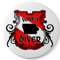 Iowa Diver buttons by servopuff Iowa Diver buttons