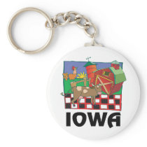 Iowa Farm Keychains