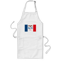 Iowa Flag Apron
