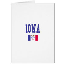 Iowa Flag Cards