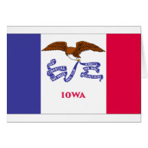 Iowa Flag Cards