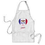 Iowa Flag Heart aprons