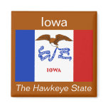 Iowa Flag Magnet
