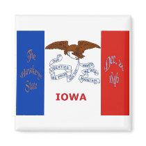Iowa Flag Magnet