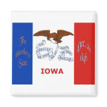 Iowa Flag Magnet