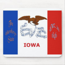 Iowa Flag Mousepad