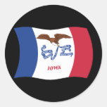 Iowa Flag Sticker