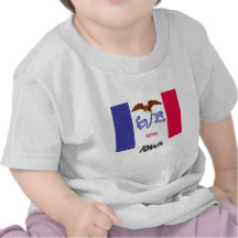 Iowa Flag Tshirts