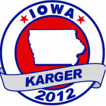Iowa Fred Karger Cut Outs