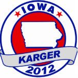 Iowa Fred Karger Cut Outs