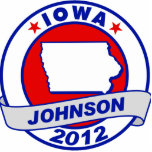 Iowa Gary Johnson Acrylic Cut Outs