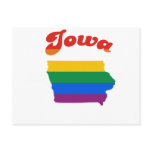 IOWA GAY PRIDE POST CARDS