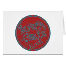 Iowa Girls Rock! Greeting Cards