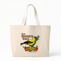 Iowa Hawkeye Finch Canvas Bags
